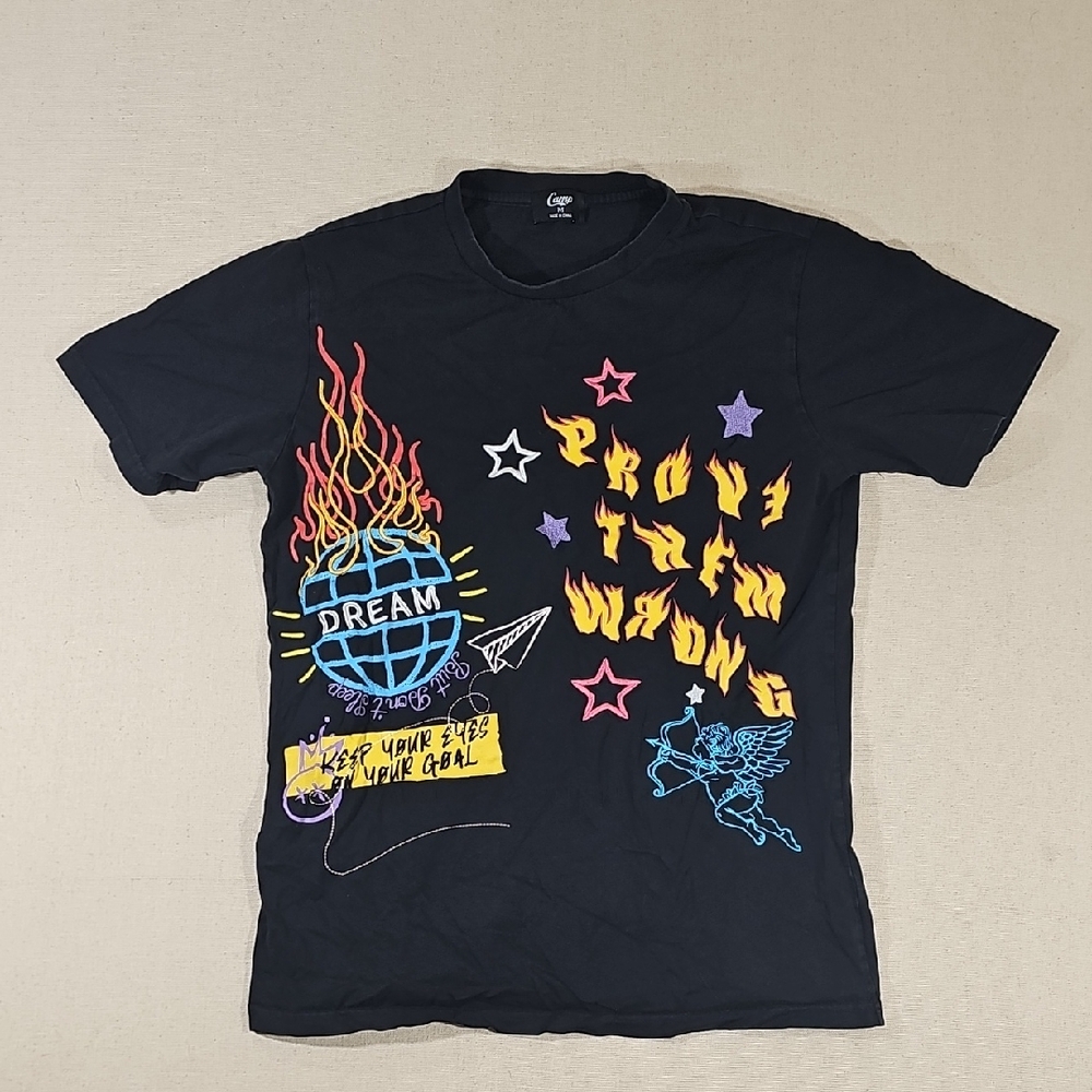 Men's Black Short Sleeve Tee